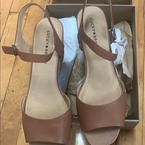 Lucky Brand wedge sandals